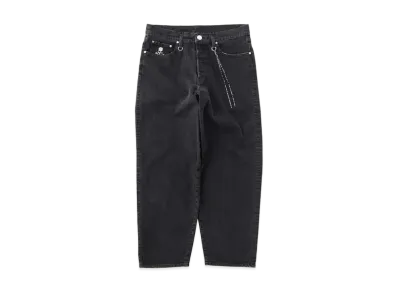 mastermind JAPAN Baggy Water Repellent Denim Pants "Black"