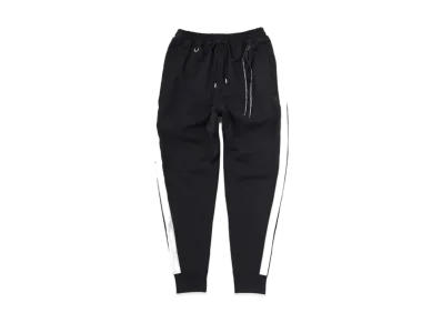 mastermind JAPAN Regular Side Line Track Pants "Black White"