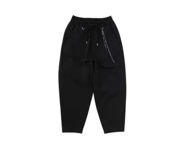 mastermind JAPAN Jersey Cropped Pants "Black"