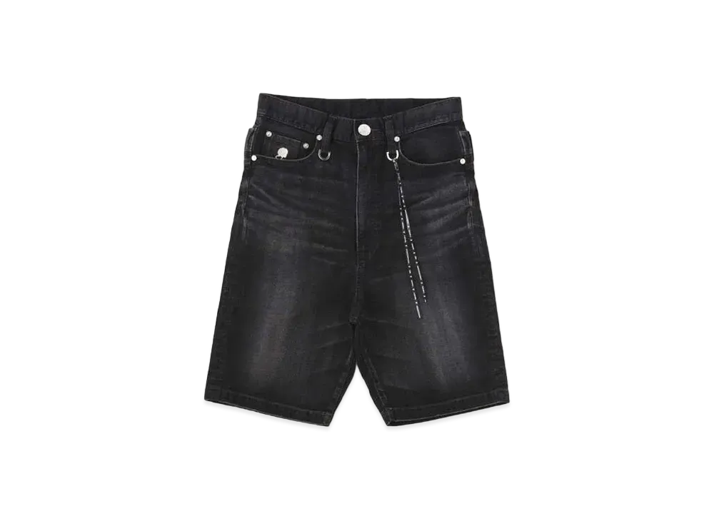 mastermind JAPAN Light Oz Denim Shorts "Black"
