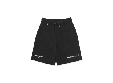 mastermind JAPAN x Roarguns Short Jersey Pants "Black White"