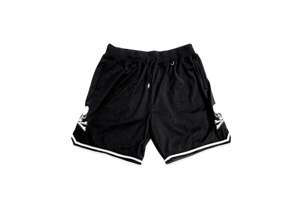 mastermind JAPAN x Mitchell & Ness Short "Black"