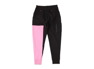 mastermind JAPAN x C2H4 Track Pants Made By Alpha Industries "Black Pink"