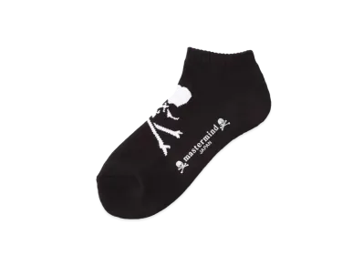 mastermind JAPAN Skulls Socks "Black White"