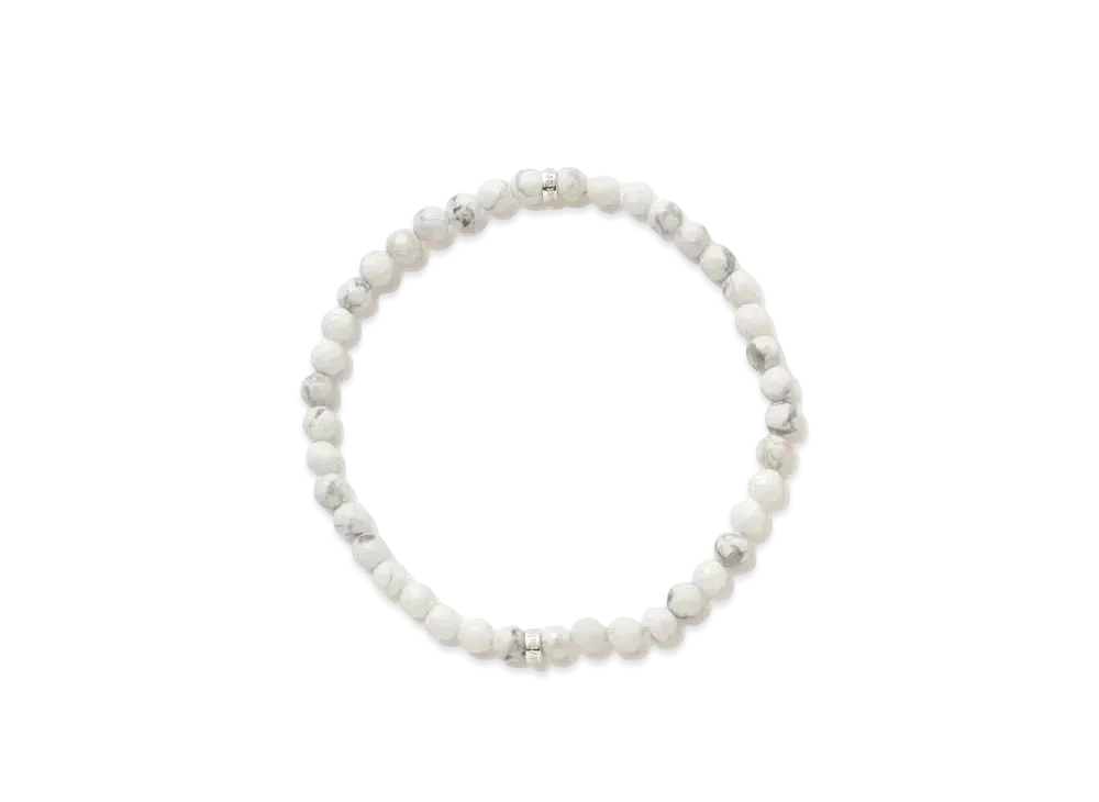 mastermind JAPAN Howlite Anklet "Howlite"