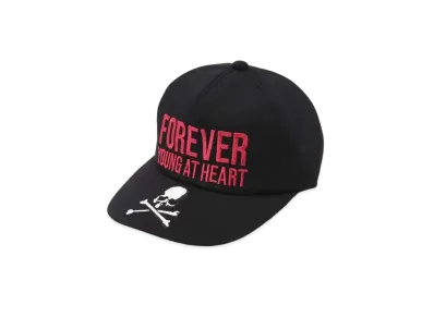 mastermind JAPAN Embroidery Cap Fyah "Black"