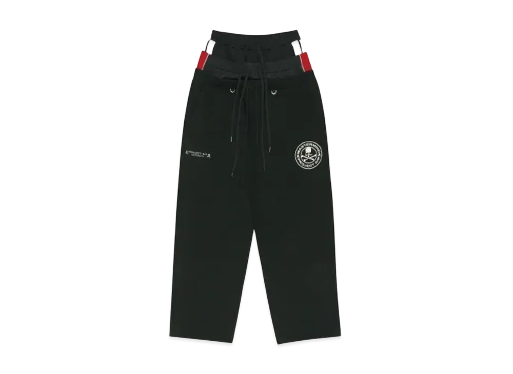 mastermind JAPAN x PROJECT G/R 3 Layred Track Pants "Black"