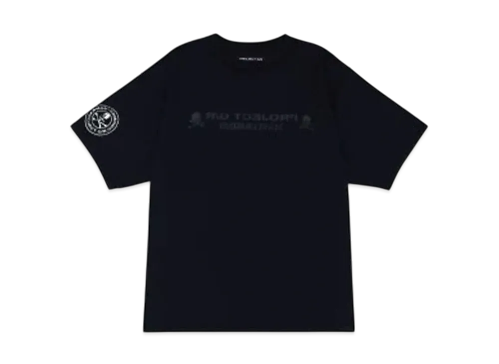 マスターマインドジャパン x プロジェクトジーアール インサイドアウト Tシャツ "ブラック"