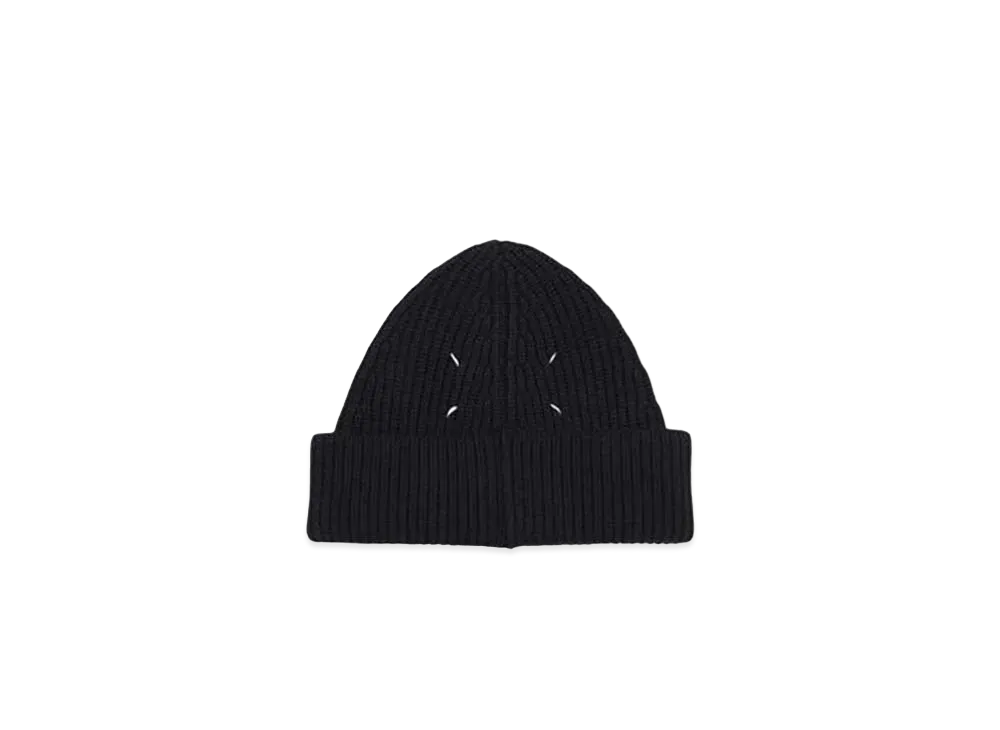 Maison Margiela Four-Stitches Beanie "Black"