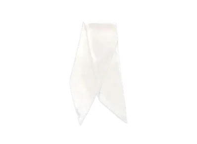Maison Margiela Silk Scarf "White"