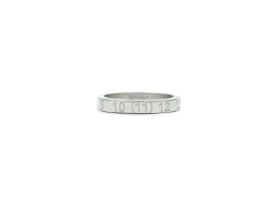 Maison Margiela Number Logo Slim Ring "Silver"