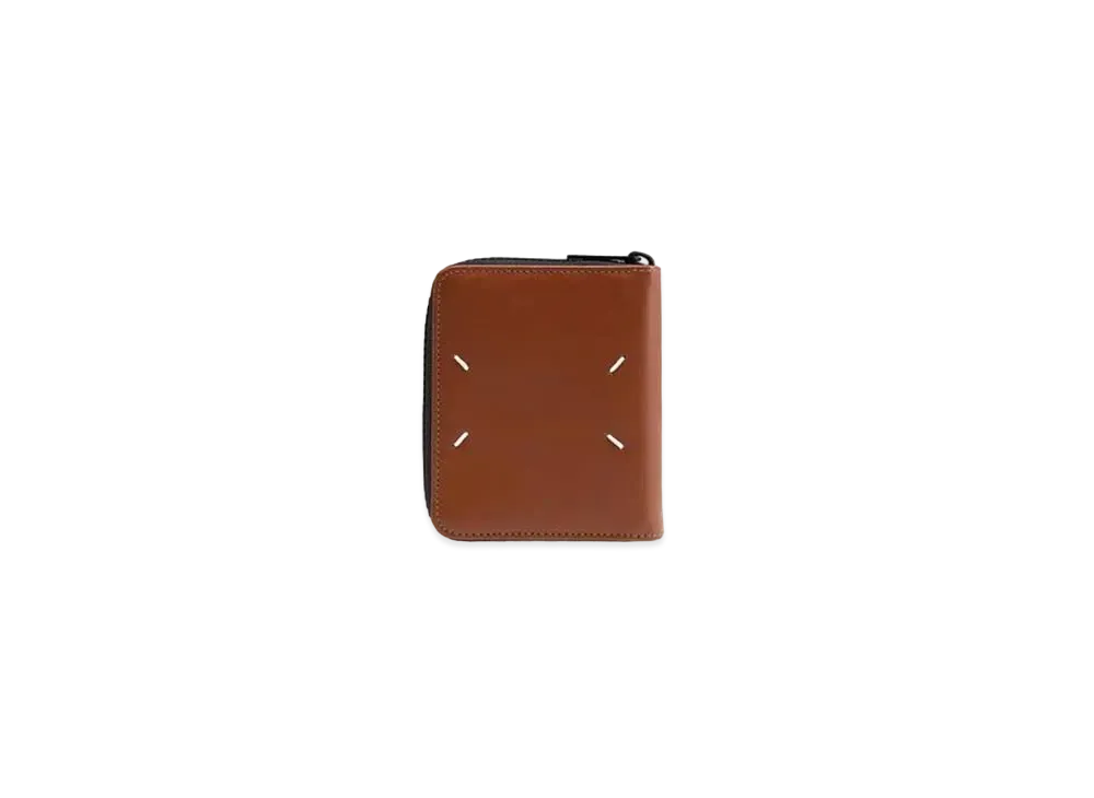 Maison Margiela Zip-Around Wallet "Brown"