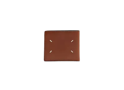 Maison Margiela 4-Stitches Zip Wallet "Tan"