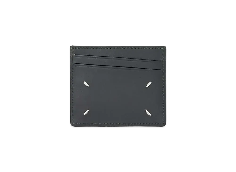 Maison Margiela 4-Stitches Cardholder "Dark Green"