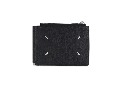 Maison Margiela Money Clip Leather Wallet "Black"
