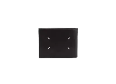 Maison Margiela Calfskin Wallet with Outer Coin Pouch "Black"