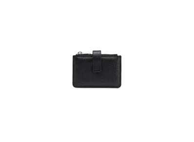 Maison Margiela 4-Stitches Zip Wallet "Black"