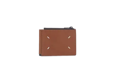 Maison Margiela Money Clip Leather Wallet "Brown"