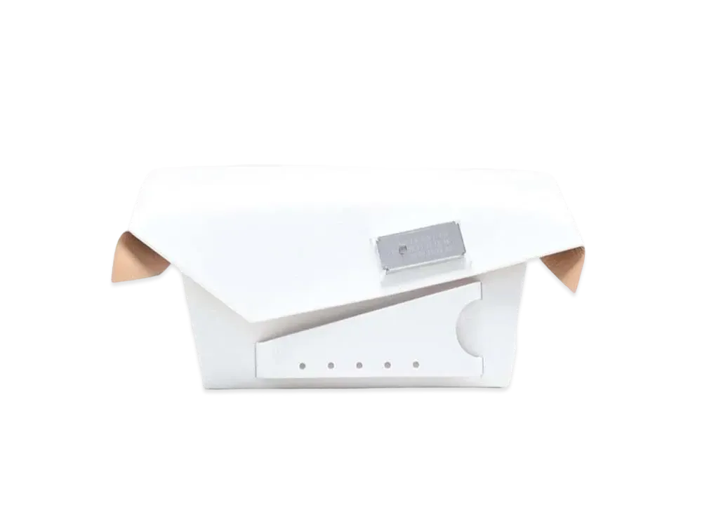 Maison Margiela Medium Snatched Bag "White"