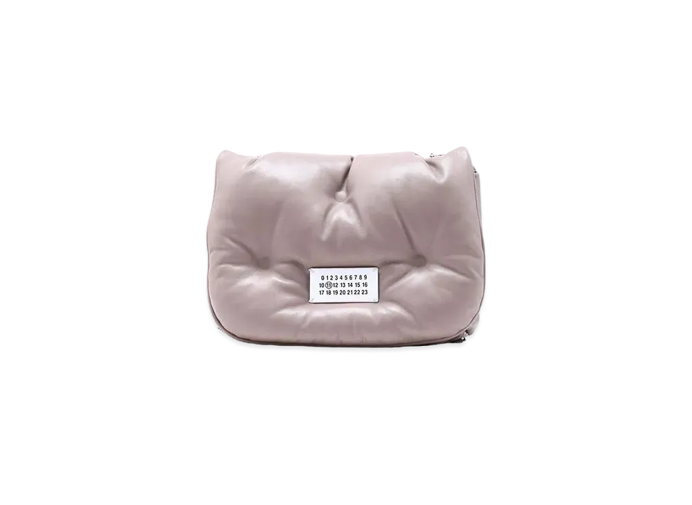 Maison Margiela Glam Slam Mini Flap Bag "Dove Grey"