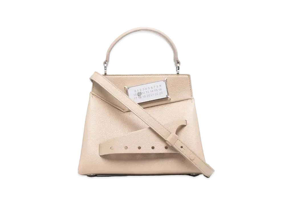 Maison Margiela Small Snatched Top Handle Bag "Beige"