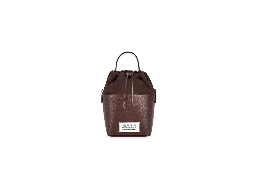 Maison Margiela 5AC Bucket Bag "Dark Brown"