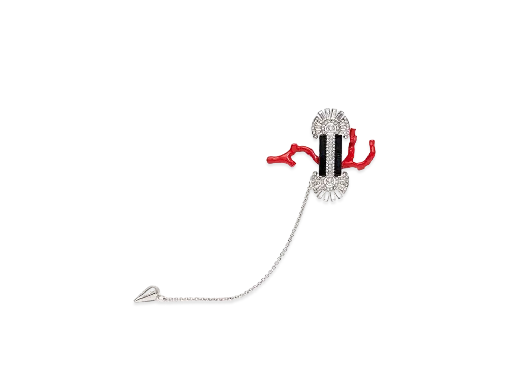 Maison Margiela Crystal Brooch "Silver"