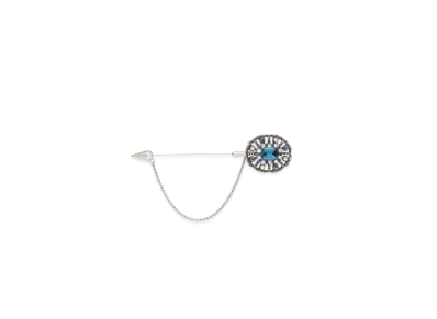 Maison Margiela Crystal Brooch "Silver"