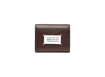 Maison Margiela 4-Stitches Zip Wallet "Brown"