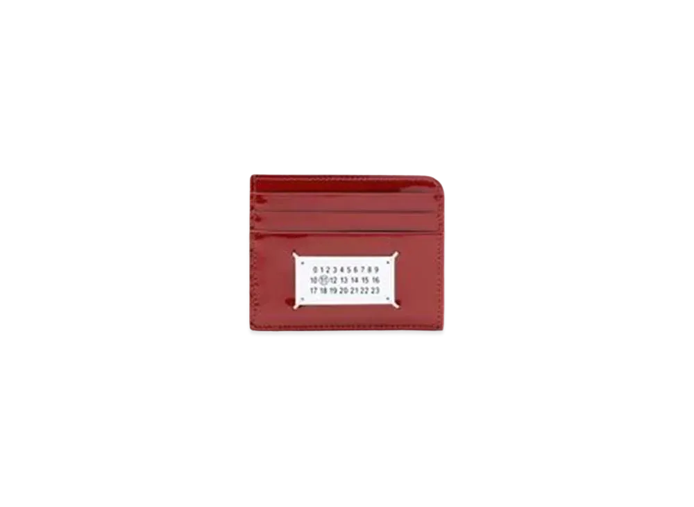 Maison Margiela 4-Stitches Cardholder "Red"