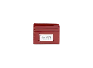 Maison Margiela 4-Stitches Cardholder "Red"