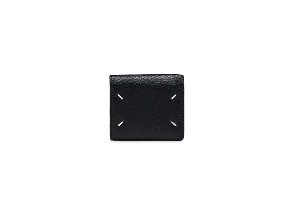 Maison Margiela Tri-Fold Leather Wallet "Black"