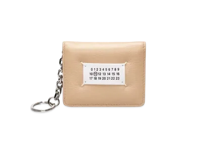 Maison Margiela 4-Stitches Zip Wallet "Beige"