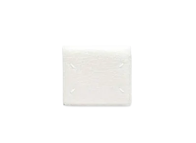 Maison Margiela Tri-Fold Leather Wallet "Ivory"