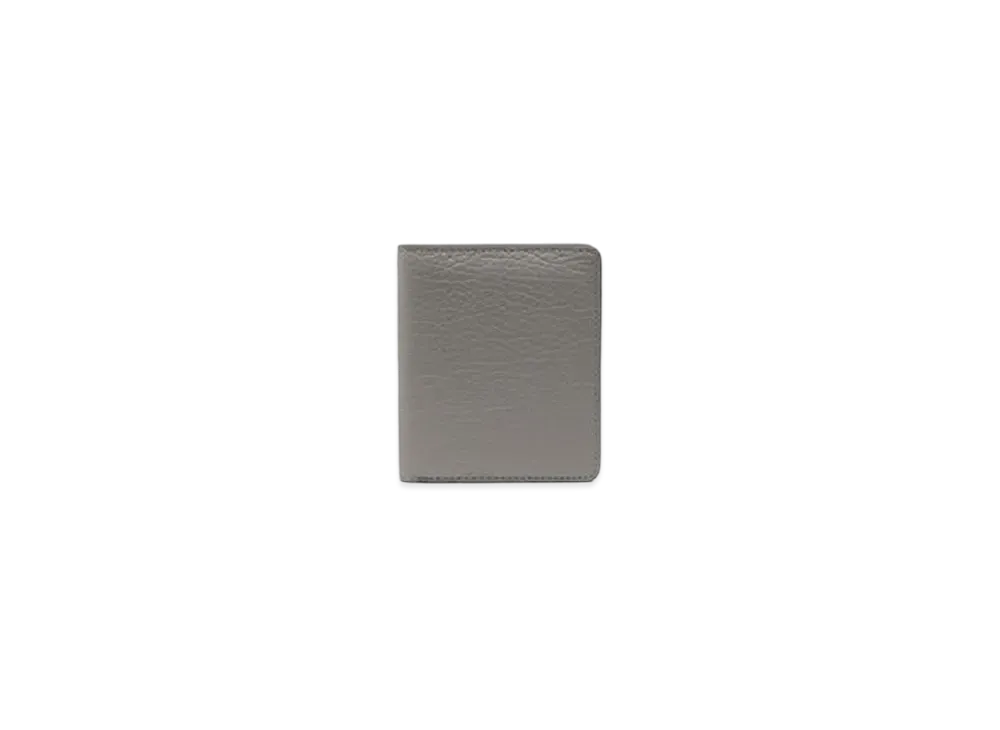Maison Margiela Leather Popper Wallet "Grey"