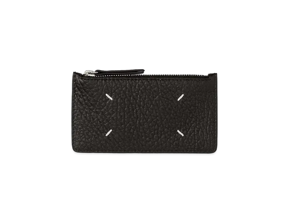 Maison Margiela Leather Card-Holder Wallet "Black"