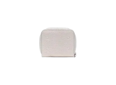 Maison Margiela Zip-Around Flap Wallet "Ivory"