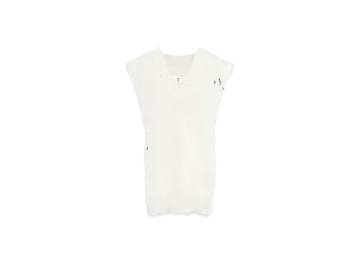 Maison Margiela Destroyed Tabard "Ivory"