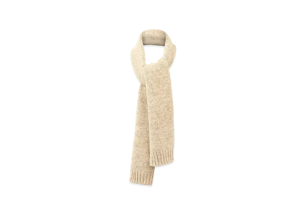 Maison Margiela Botanical Dye Scarf "Beige"