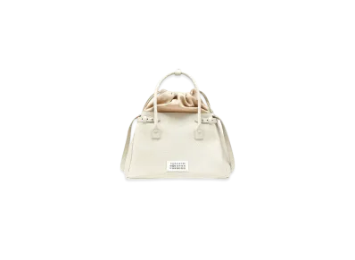 Maison Margiela 5AC Small Drawstring Bag "Light Grey"