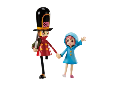 BANDAI "Ichiban Kuji" -One Piece Emotional Stories 2- D Prize Revible Moment -Rebecca & Soldier-