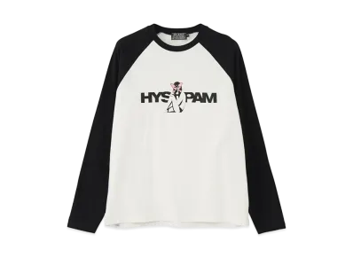 P.A.M. x HYSTERIC GLAMOUR Alien Girl Tee "White Black"