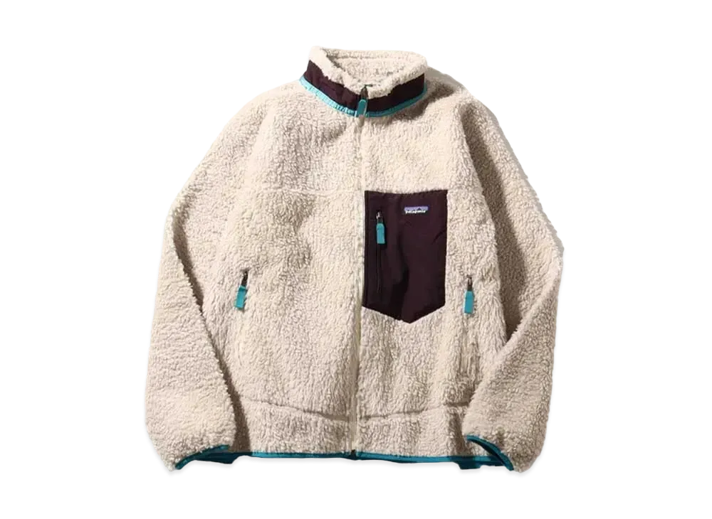 Patagonia Classic Retro-X Jacket "White/Light Blue"