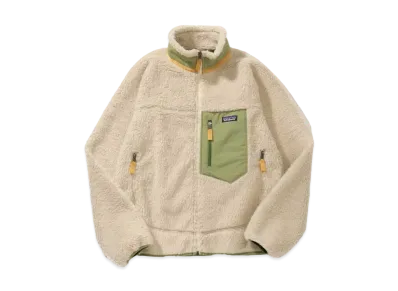 Patagonia Classic Retro-X Jacket "White/Green"