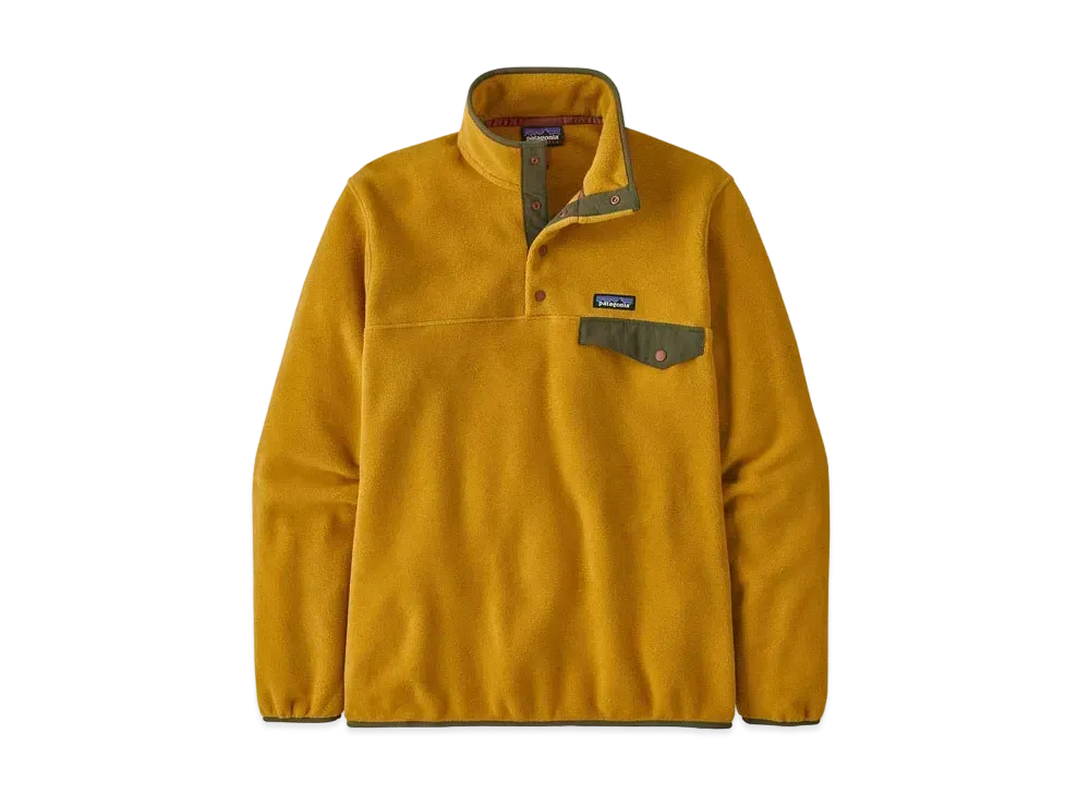 patagonia Men's Lightweight Chinchilla SnapT Pullover "Cabin Gold"