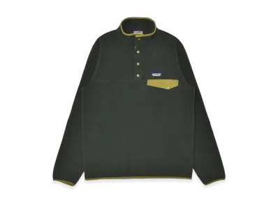 Patagonia Men's Lightweight Chinchilla SnapT Pullover "Old Growth Green"