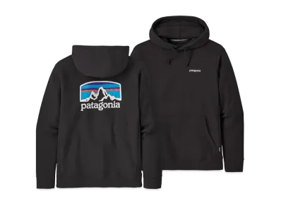 patagonia Fitz Roy Horizons Uprisal Hoodie"Black" "Black"
