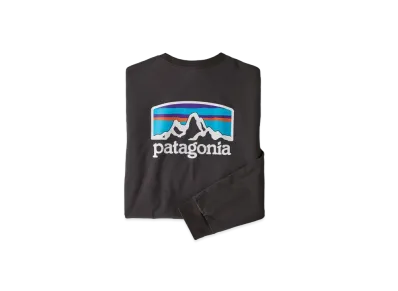 patagonia Men's LongSleeve Fitzroy Horizon Responsibility "Basalt Brown"