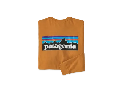 patagonia Men's LongSleeve P-6Logo Responsibility "Cloudberry Orange"