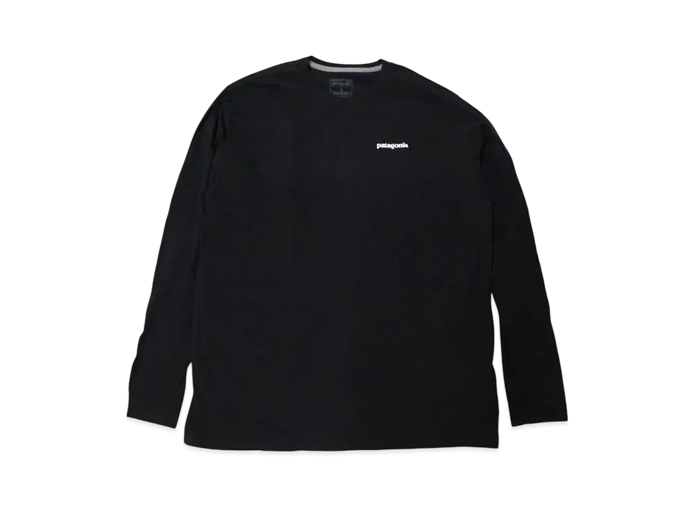 patagonia Men's LongSleeve P-6Logo Responsibility "Black"